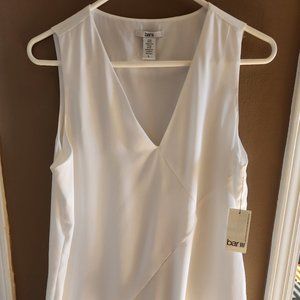 NWT white sleeveless top